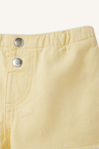 Gabardin Şort Kız Bebek