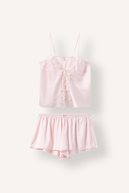 Satin 2 piece Set