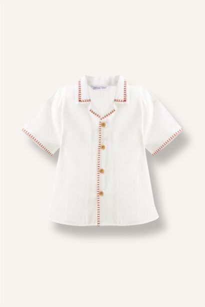 Regular Fit Cotton Short Sleeve Shirt