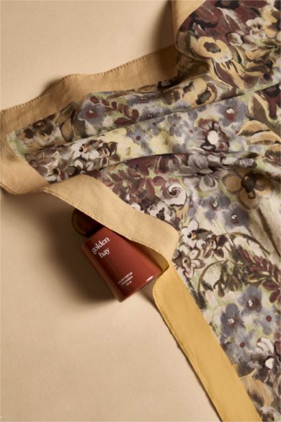 Manuka x Defacto Kadın Çiçek Desenli Pamuklu Bandana