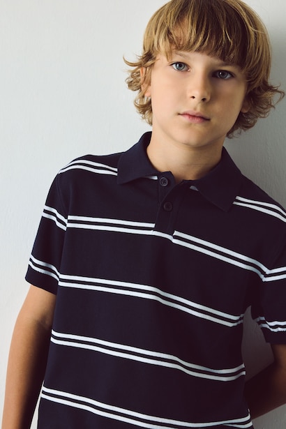 Boy Regular Fit Knit Polo T-Shirt