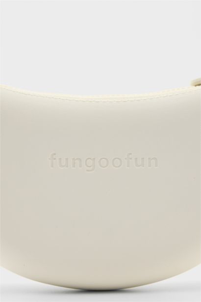 Fungoofun x Defacto Kadın Beyaz Omuz Çantası