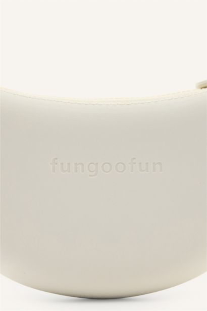 Fungoofun x Defacto Kadın Beyaz Omuz Çantası