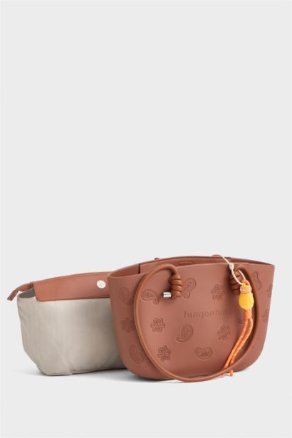 FunGooFun X Defacto Kaju Tasarımlı Kadın Kol Çantası