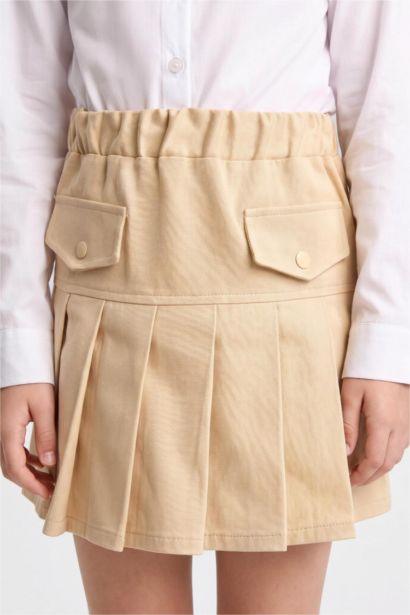 Girl Gabardine Skirt