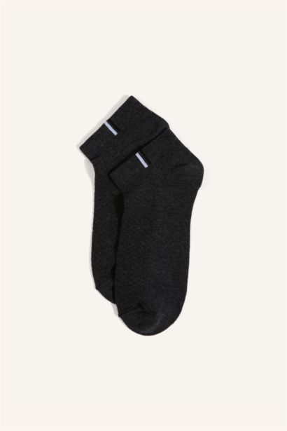 Pamuklu 5'Li Patik Çorap