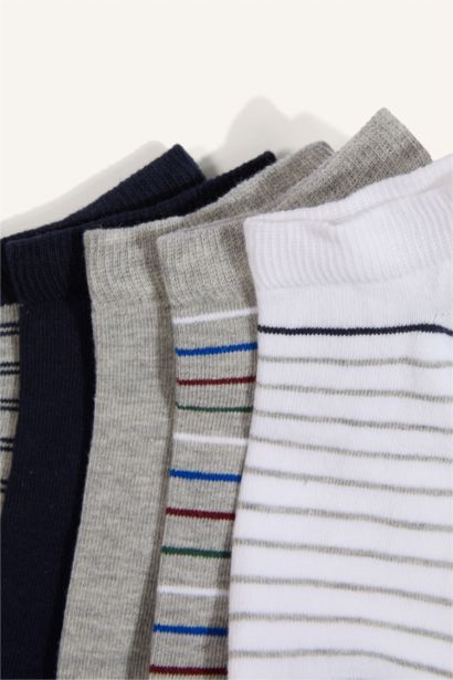 Pamuklu 5'Li Patik Çorap