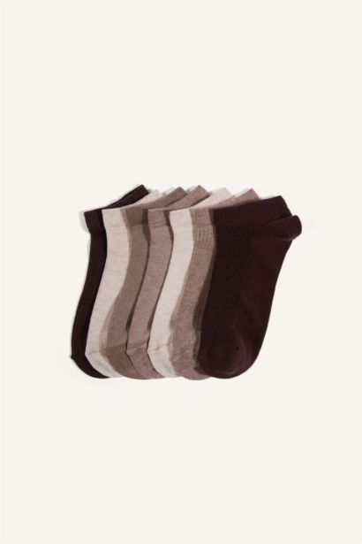 Pamuklu 7'Li Patik Çorap