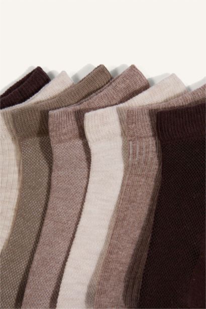 Pamuklu 7'Li Patik Çorap