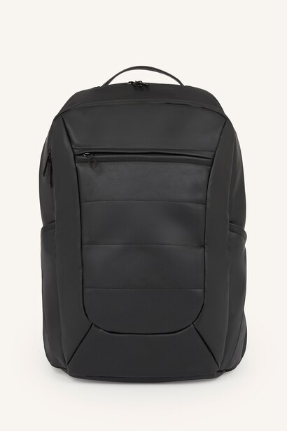 Faux Leather Backpack