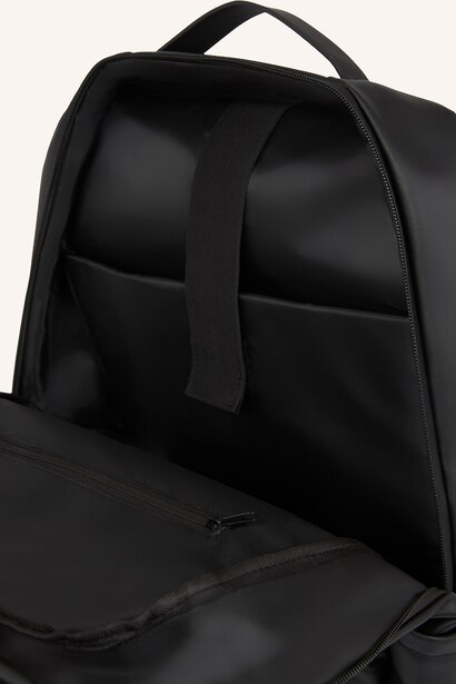 Faux Leather Backpack