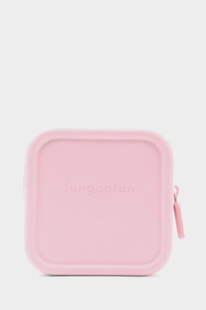 Fungoofun x Defacto Kadın Pembe Mini Kare Çanta