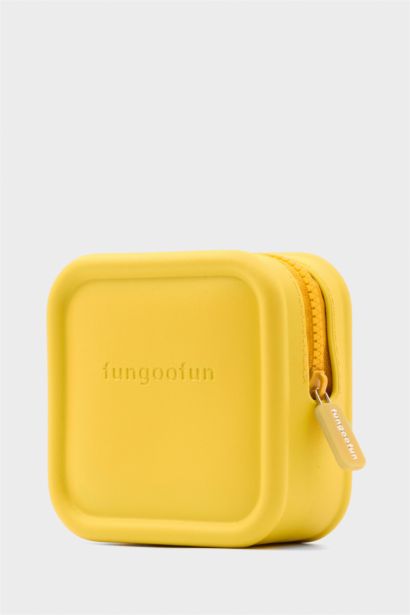 Fungoofun x Defacto Kadın Sarı Mini Kare Çanta