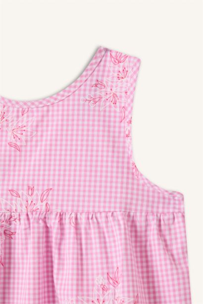 Poplin Printed Short Sleeve Shirt