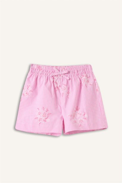 Baby Girl Elastic Band Shorts