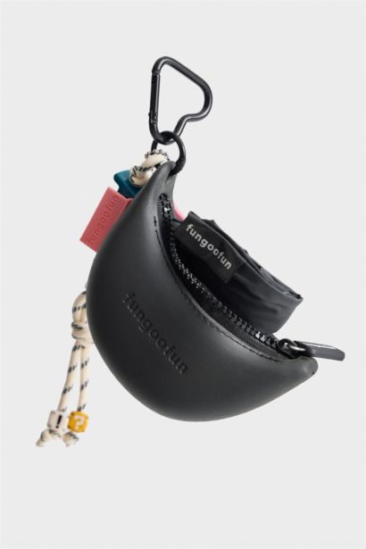 FunGooFun X Defacto Muz Figürlü Charm ve Katlanabilir Bez Kol Çantası