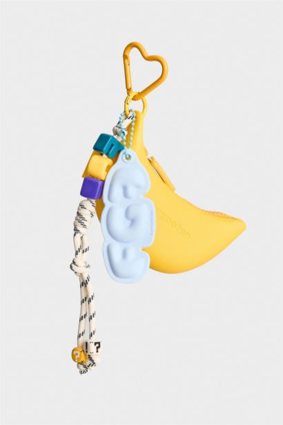 FunGooFun X Defacto Muz Figürlü Charm ve Katlanabilir Bez Kol Çantası