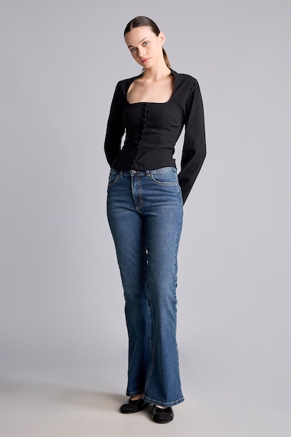 Flare Fit клеш джинсы