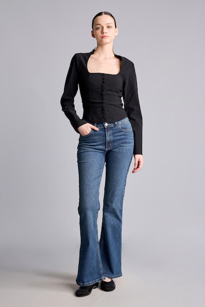 Flare Fit клеш джинсы