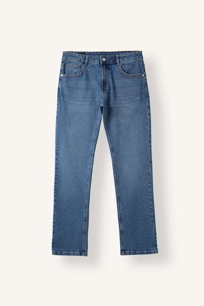 Regular Fit Normal Waist Straight Leg Jeans