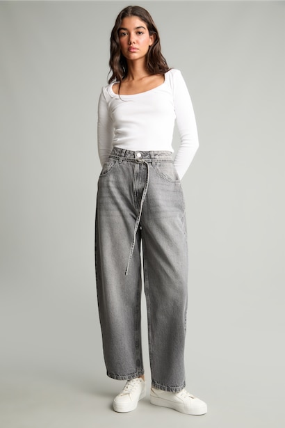 Брюки Barrel Fit