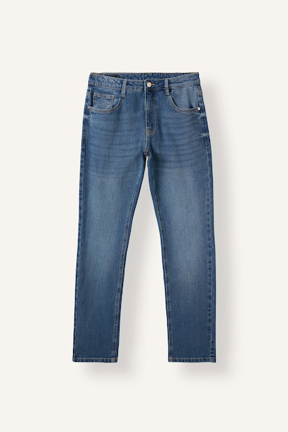 Slim Fit Regular Waist Narrow Leg Jeans
