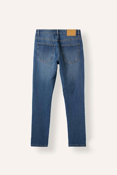 Slim Fit Regular Waist Narrow Leg Jeans