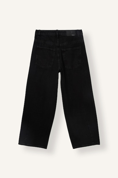Balloon Fit Regular Waist Tapered Leg Jeans