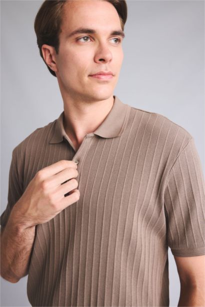 Regular Fit Short Sleeve Polo T-Shirt