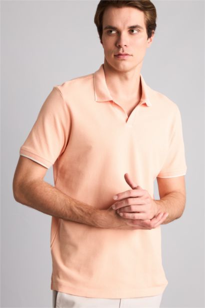 Regular Fıt Kısa Kollu Polo Tişört