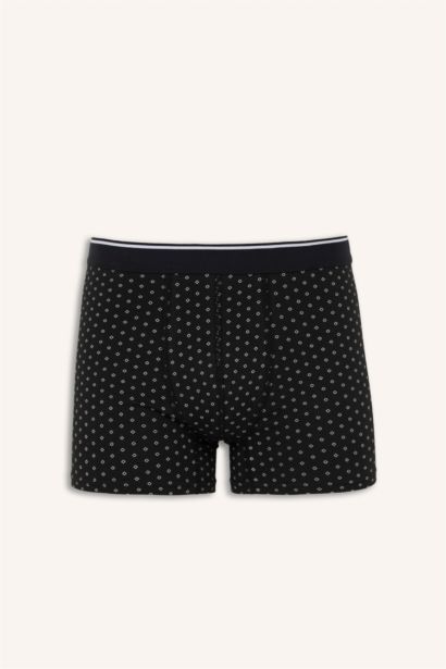 Regular Fıt Pamuklu Çizgili 3'lü Boxer