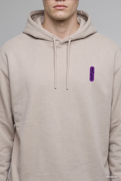 Batman Boxy Fit Fabric Printed Sweatshirt