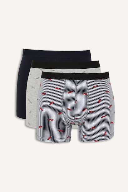 Regular Fıt 3'lü Boxer