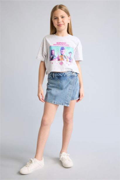 Crop Short Sleeve T-Shirt