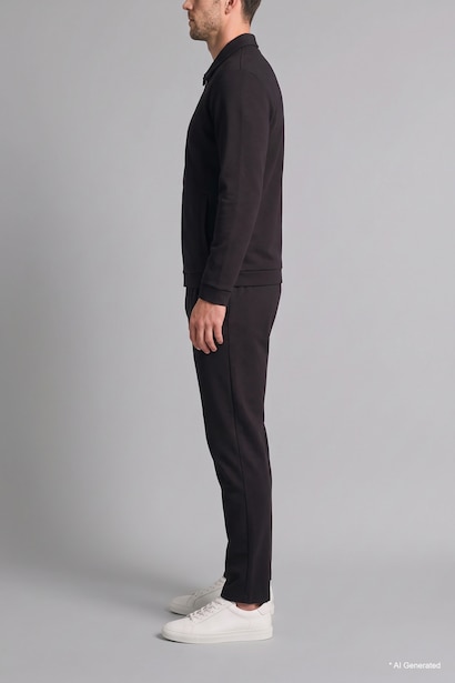 Relaxed Fit Düz Paça Eşofman Altı
