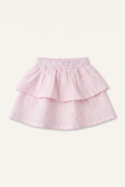 Baby Girl Wowen Fabrics Regular Fit Striped Skirt