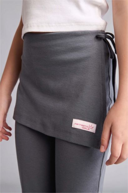 Flare Fit Pantolon Kız Çocuk