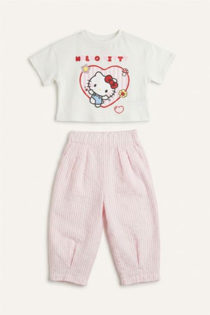 2 piece Regular Fit Crew Neck Set