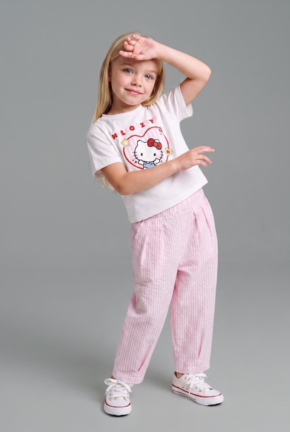 Hello Kitty Lisanslı 2'Li Takım Kız Bebek