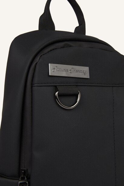 Faux Leather Crossbody Bag
