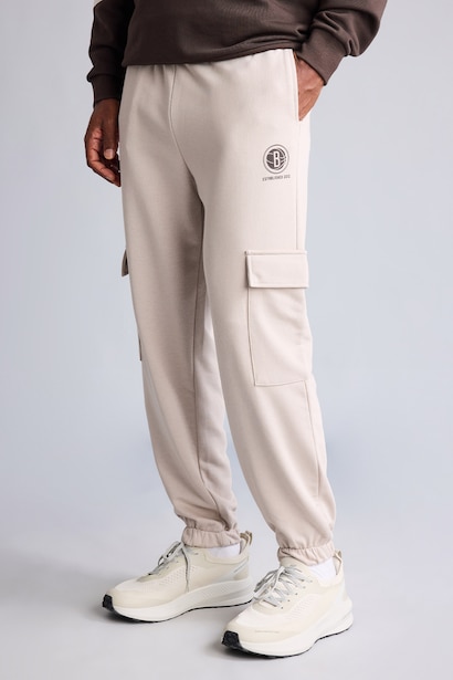 Standard Fit Thick Sweatshirt Fabric Jogger