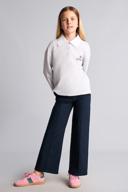 Wide Leg Pantolon Kız Çocuk