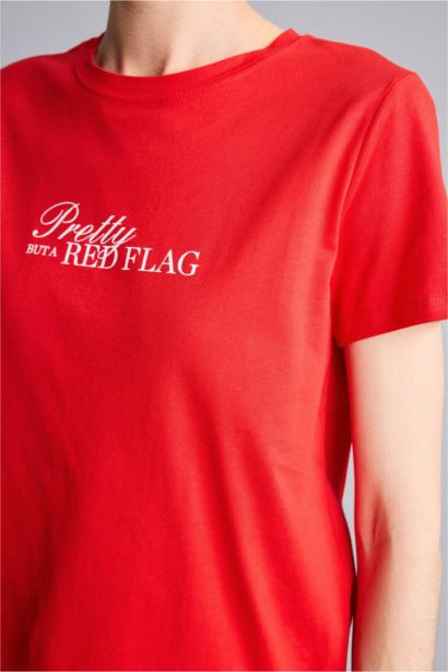 Regular Fit Baskılı Tişört