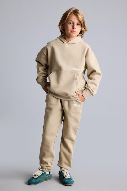 Kapüşonlu Baskılı Sweatshirt Erkek Çocuk