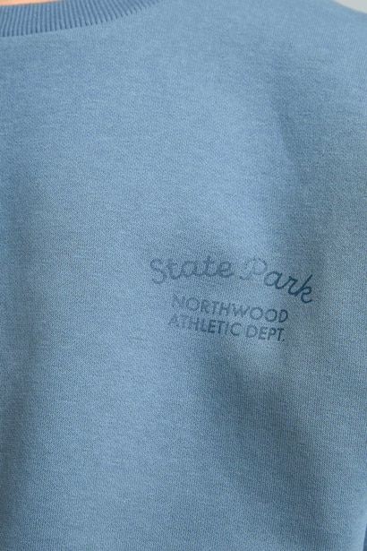 Nakışlı Sweatshirt Erkek Çocuk