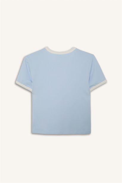 Slim Fit Kısa Kollu Tişört