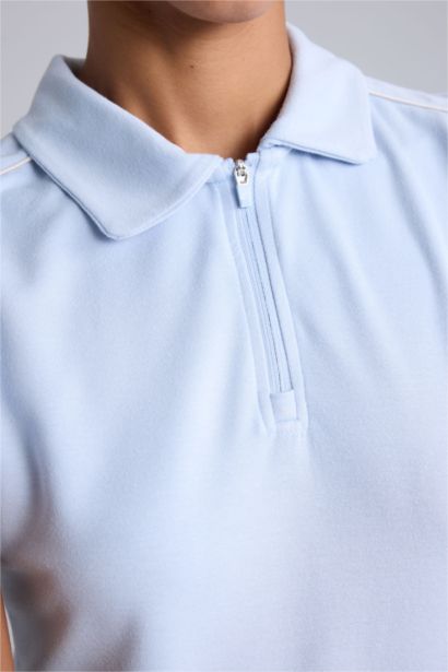 Standard Fit modal Short Sleeve Polo T-Shirt