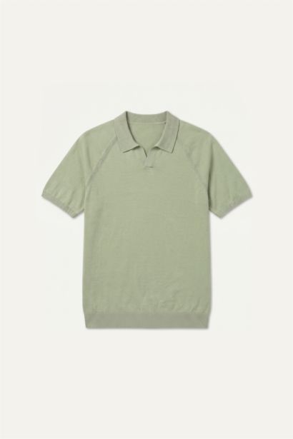 Cotton Short Sleeve Polo T-Shirt