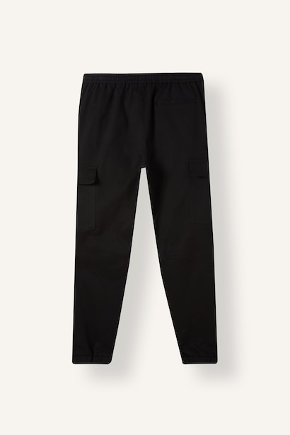 Pantalon à taille normale et jambes droites Coupe décontractée