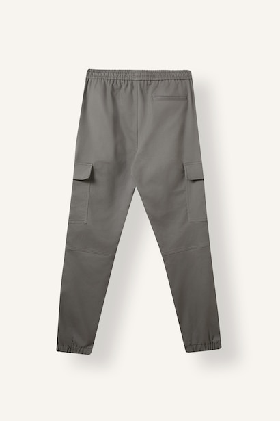 Pantalon à taille normale et jambes droites Coupe décontractée